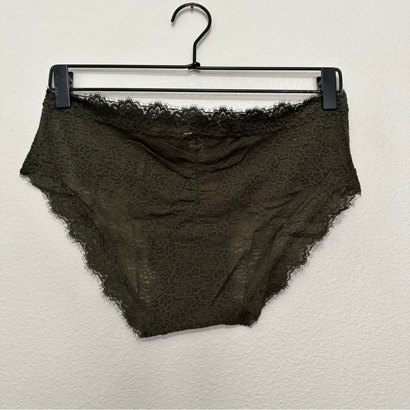 aerie Intimates & Sleepwear Nwt Aerie Olive Green Stretch Lace